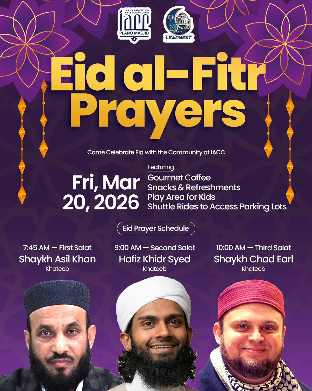 Eid al-Fitr Prayers (IACC Plano Masjid)